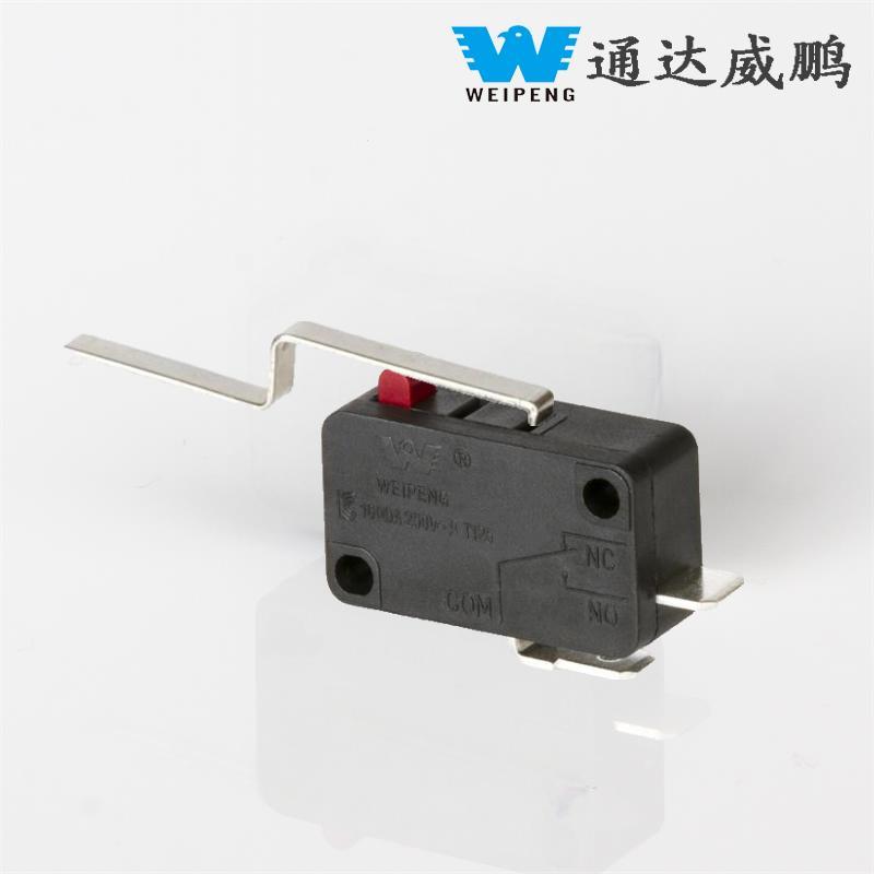Sakelar Mikro Reset Daya Tinggi 2-Pin 16A untuk Peralatan Rumah Tangga