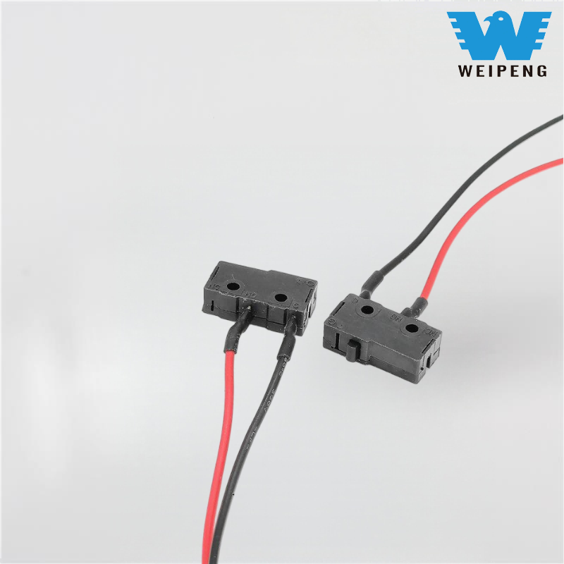 Sakelar Mikro Berkabel Pengering Rambut Konsol Game 5A 10A