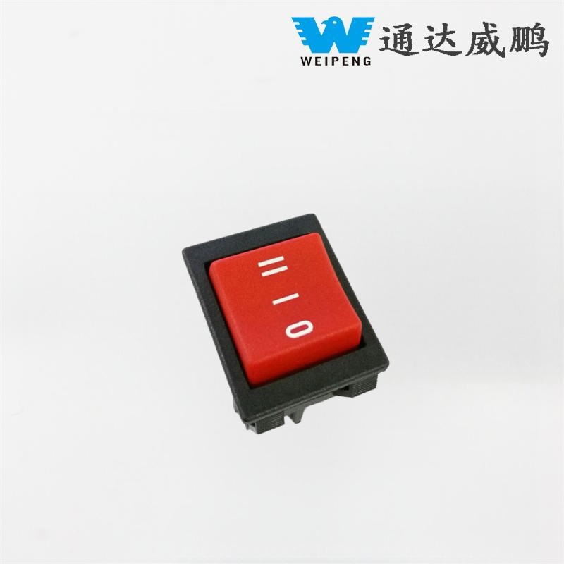 Sakelar Arus Tinggi 16A Reset Ganda 3 Posisi 6-Pin