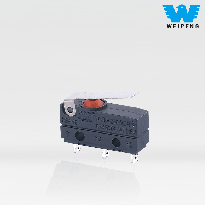 Sakelar Mikro Tahan Air DC2C A1LB dengan Tuas