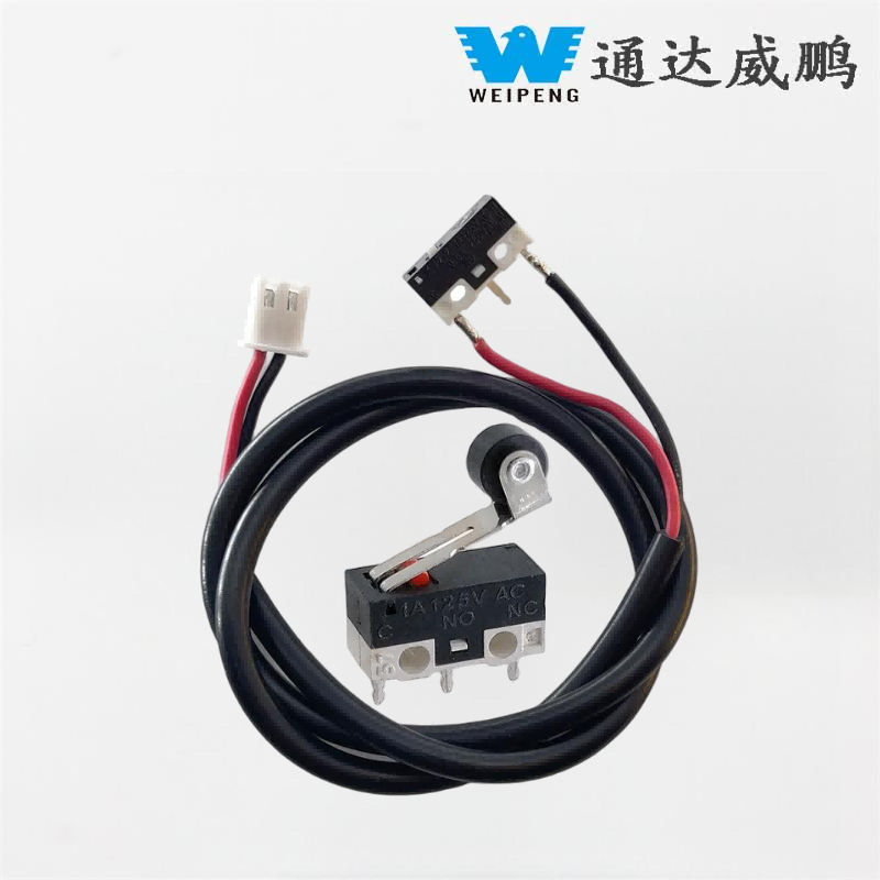 Sakelar Mikro Tahan Lama dengan Tab Tekan dan Penyolderan