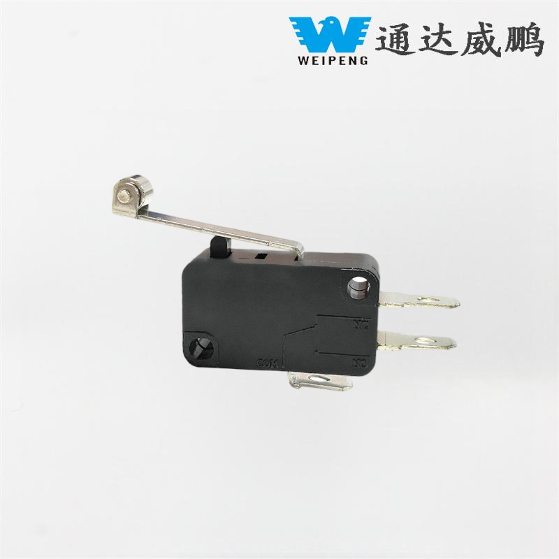 Sakelar Cam Putar Tahan Debu dengan Tuas Rol