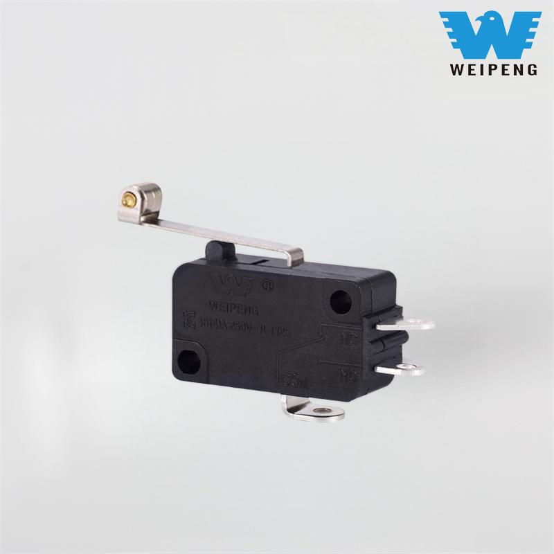 Sakelar Mikro Batas Tahan Debu Tahan Suhu Tinggi untuk Peralatan Rumah Tangga