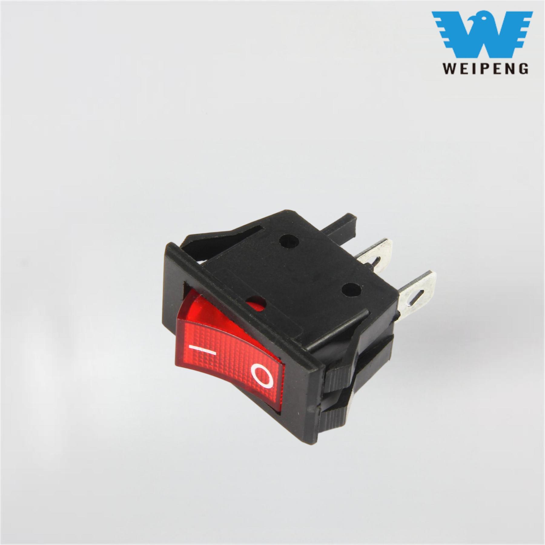 Sakelar Rocker Hot Pot Listrik Kcd32 Pin