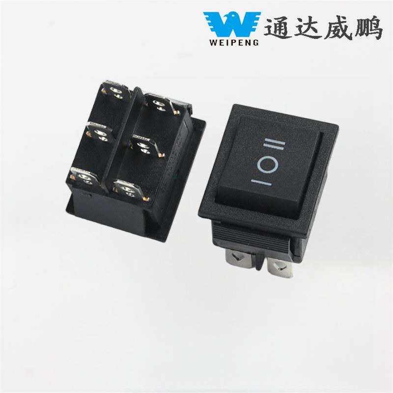 Saklar Rocker KCD4 31*25mm Kontak Perak 16A 250V
