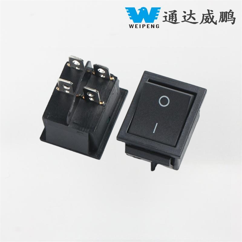 Sakelar Rocker Dispenser Air Kcd4 2 Posisi 4-Pin