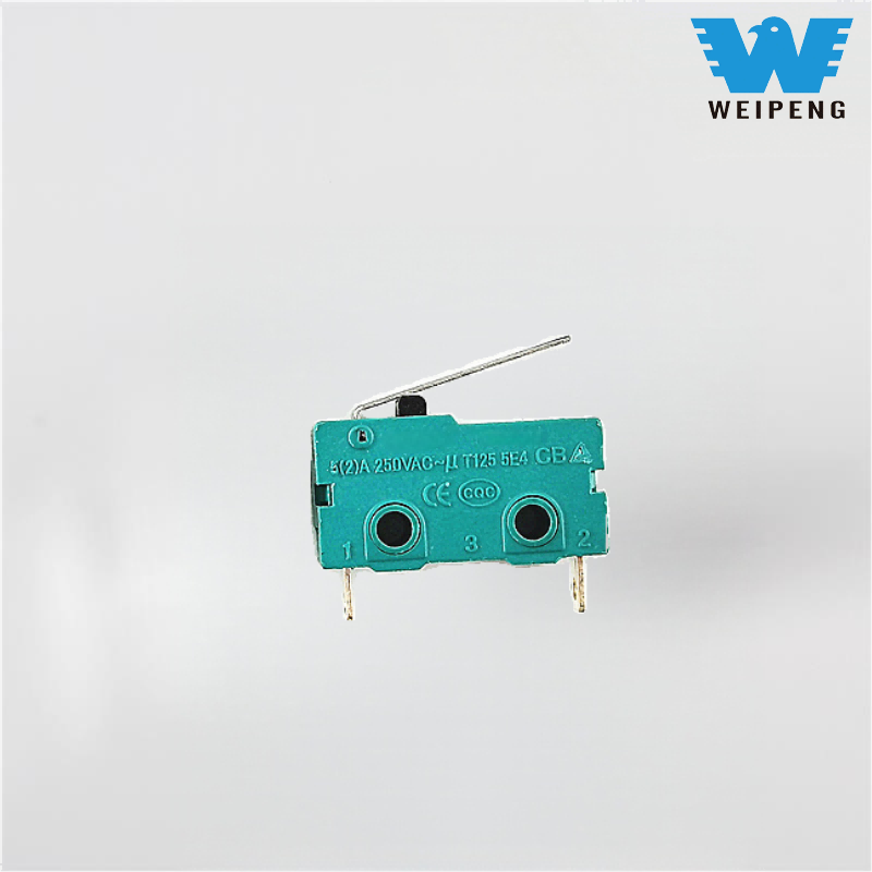 Sakelar Mikro 5A Dua Cabang/Tiga Cabang Tipe Roller