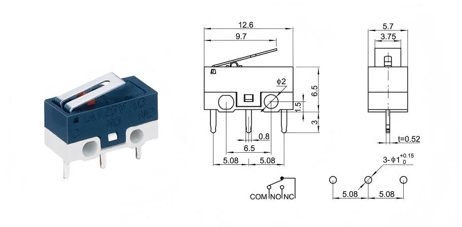 Sakelar Mouse Kunci Pintu Cerdas