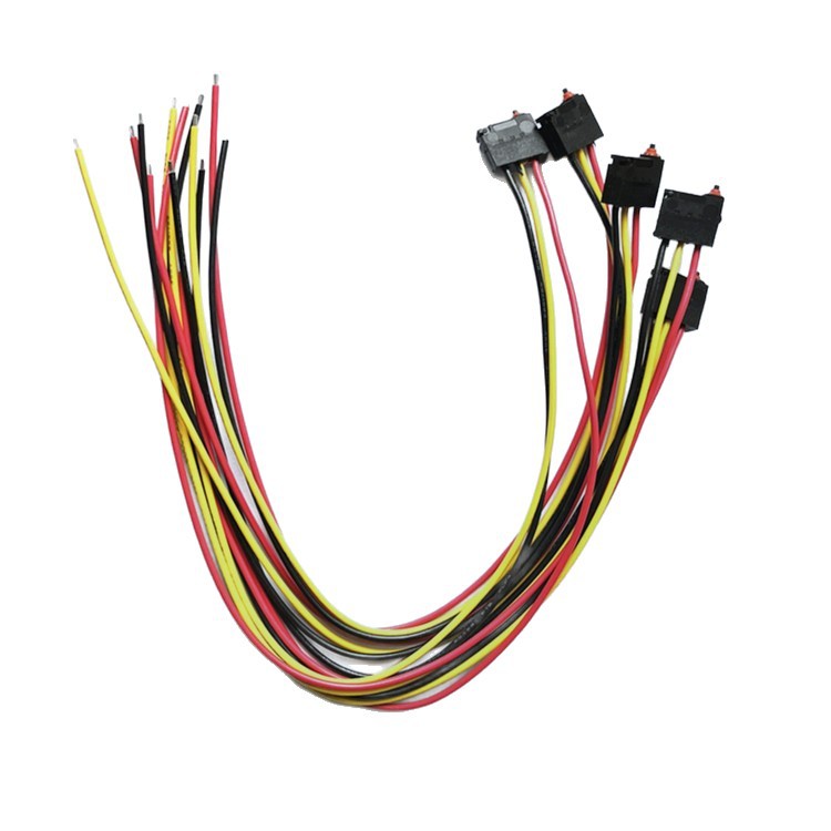 Sakelar Mikro Tahan Air untuk Pistol Pengisi Daya Berkabel Tiga Cabang