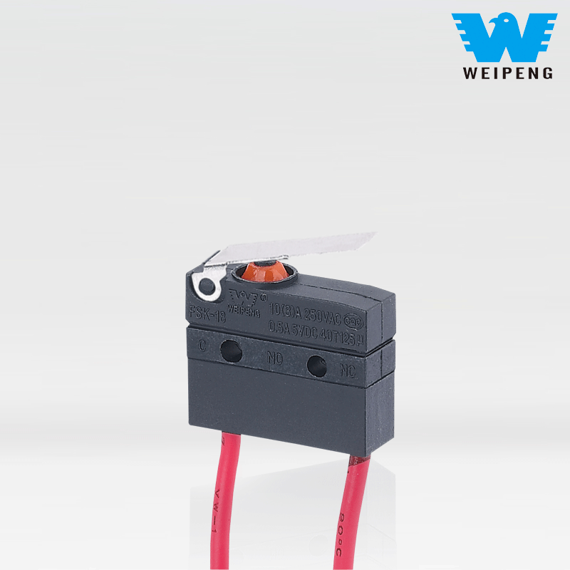 Sakelar Mikro Tahan Air dengan Kabel untuk Motor Pompa Air