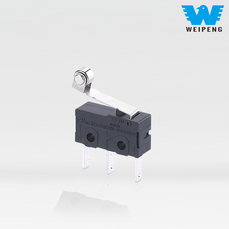 Weipeng 5A 125V 250V Saklar Mikro Peralatan Industri 3-Pin Tahan Suhu Tinggi
